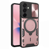 Husa pentru Samsung Galaxy A27 5G, Techsuit CamGuard Pro, roz auriu