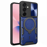 Husa pentru Samsung Galaxy A27 5G, Techsuit CamGuard Pro, albastru
