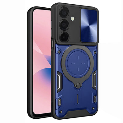 Husa pentru Samsung Galaxy A27 5G, Techsuit CamGuard Pro, albastru