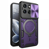 Husa pentru Motorola Edge 70 Fusion, Techsuit CamGuard Pro, albastru