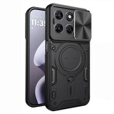 Husa pentru Motorola Moto G77, Techsuit CamGuard Pro, albastru