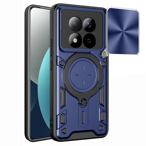Husa pentru Xiaomi Redmi Note 15 Pro 4G, Techsuit CamGuard Pro, albastru
