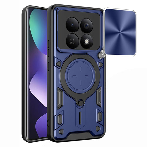 Husa pentru Xiaomi Redmi Note 15 4G, Techsuit CamGuard Pro, albastru