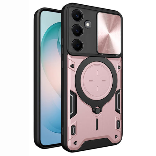 Husa pentru Samsung Galaxy S26 Plus, Techsuit CamGuard Pro, roz auriu