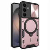 Husa pentru Samsung Galaxy S26, Techsuit CamGuard Pro, roz auriu