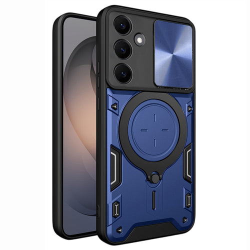 Husa pentru Samsung Galaxy S26, Techsuit CamGuard Pro, albastru