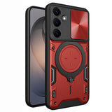 Husa pentru Samsung Galaxy S26, Techsuit CamGuard Pro, albastru