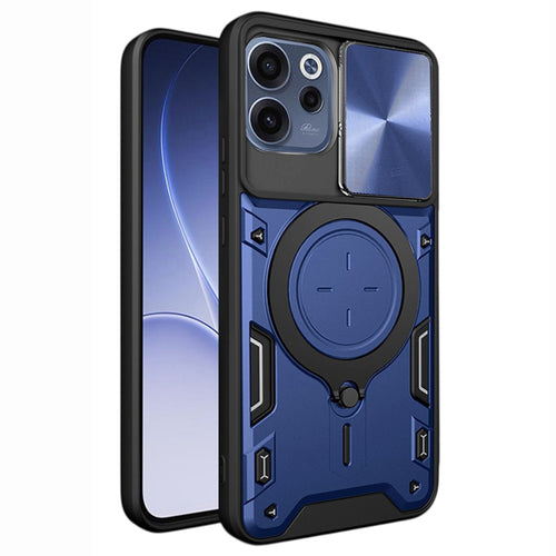 Husa pentru OPPO Reno15 F, Techsuit CamGuard Pro, albastru