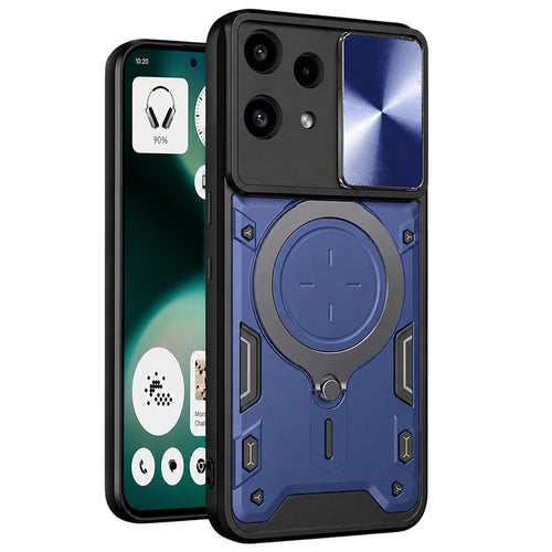 Husa pentru Nothing Phone (3a) Lite, Techsuit CamGuard Pro, albastru