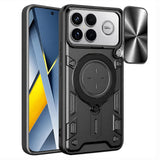 Husa pentru Xiaomi POCO F8 Ultra, Techsuit CamGuard Pro, albastru