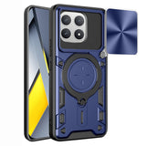 Husa pentru Xiaomi POCO F8 Pro, Techsuit CamGuard Pro, albastru