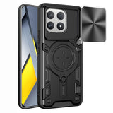 Husa pentru Xiaomi POCO F8 Pro, Techsuit CamGuard Pro, albastru