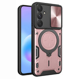Husa pentru Samsung Galaxy A57 5G, Techsuit CamGuard Pro, roz auriu