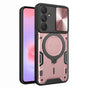 Husa pentru Samsung Galaxy A37 5G, Techsuit CamGuard Pro, roz auriu