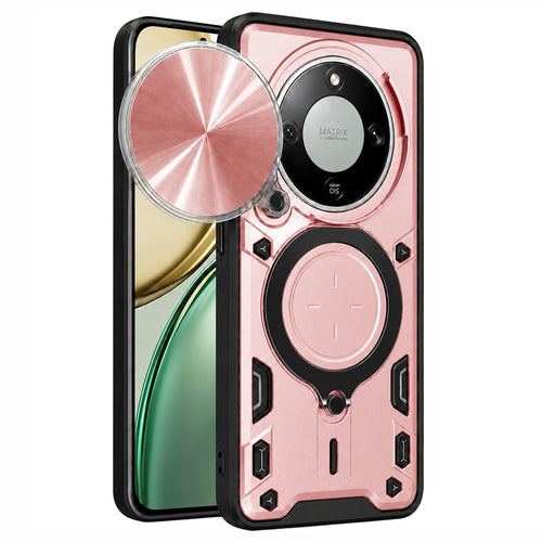 Husa pentru Honor Magic8 Lite, Techsuit CamGuard Pro, roz auriu
