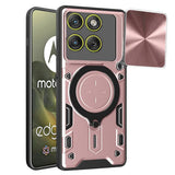 Husa pentru Motorola Edge 70, Techsuit CamGuard Pro, roz auriu