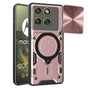 Husa pentru Motorola Edge 70, Techsuit CamGuard Pro, roz auriu