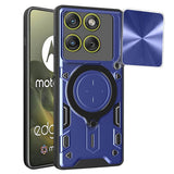Husa pentru Motorola Edge 70, Techsuit CamGuard Pro, albastru
