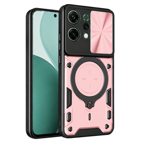 Husa pentru OPPO Reno14, Techsuit CamGuard Pro, roz auriu
