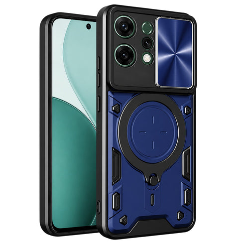 Husa pentru OPPO Reno14, Techsuit CamGuard Pro, albastru