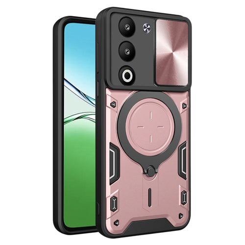 Husa pentru OPPO A5 4G, Techsuit CamGuard Pro, roz auriu