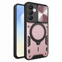 Husa pentru Samsung Galaxy S25 FE, Techsuit CamGuard Pro, roz auriu