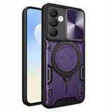 Husa pentru Samsung Galaxy S25 FE, Techsuit CamGuard Pro, albastru