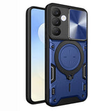 Husa pentru Samsung Galaxy S25 FE, Techsuit CamGuard Pro, albastru