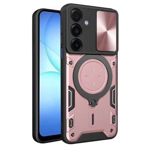 Husa pentru Samsung Galaxy A17 5G, Techsuit CamGuard Pro, roz auriu
