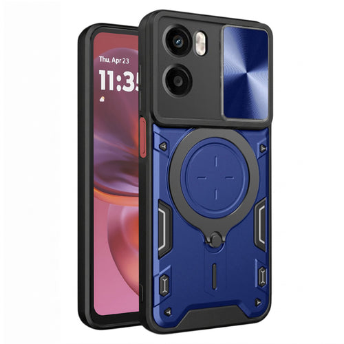 Husa pentru Motorola Moto G05, Techsuit CamGuard Pro, albastru