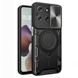 Husa pentru Motorola Moto G56, Techsuit CamGuard Pro, negru