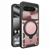 Husa pentru Google Pixel 10 Pro XL, Techsuit CamGuard Pro, roz auriu