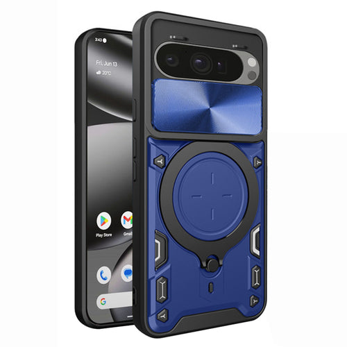 Husa pentru Google Pixel 10 Pro XL, Techsuit CamGuard Pro, albastru