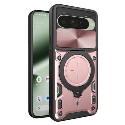 Husa pentru Google Pixel 10, Techsuit CamGuard Pro, roz auriu
