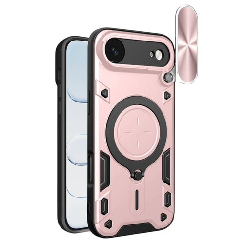 Husa pentru iPhone 17 Air, Techsuit CamGuard Pro, roz auriu