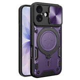 Husa pentru iPhone 17, Techsuit CamGuard Pro, albastru