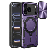 Husa pentru iPhone 17 Pro, Techsuit CamGuard Pro, albastru