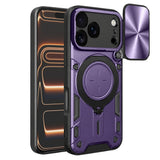 Husa pentru iPhone 17 Pro Max, Techsuit CamGuard Pro, albastru