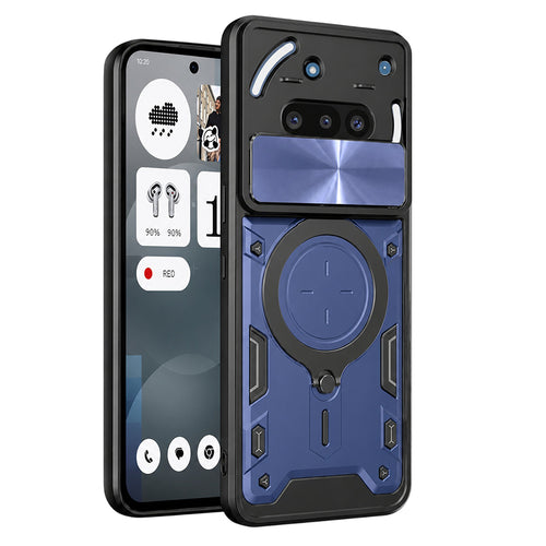 Husa pentru Nothing Phone (3a), Techsuit CamGuard Pro, albastru