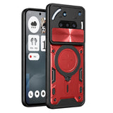 Husa pentru Nothing Phone (3a), Techsuit CamGuard Pro, albastru