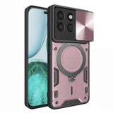 Husa pentru Honor X8c, Techsuit CamGuard Pro, roz auriu