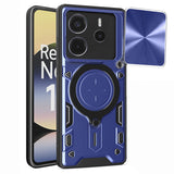 Husa pentru Xiaomi Redmi Note 14 4G (Standard), Techsuit CamGuard Pro, albastru