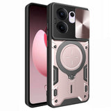 Husa pentru OPPO Reno13 F 4G, Techsuit CamGuard Pro, roz auriu