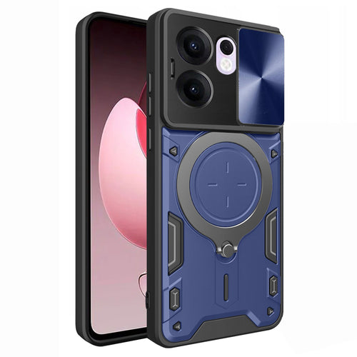 Husa pentru OPPO Reno13 F 4G, Techsuit CamGuard Pro, albastru