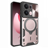 Husa pentru OPPO Reno13 Pro, Techsuit CamGuard Pro, roz auriu