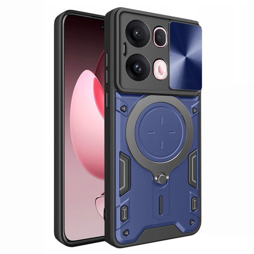 Husa pentru OPPO Reno13 Pro, Techsuit CamGuard Pro, albastru