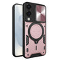 Husa pentru Samsung Galaxy S25 Edge, Techsuit CamGuard Pro, roz auriu