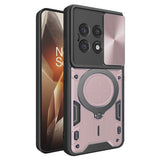 Husa pentru OnePlus 13R, Techsuit CamGuard Pro, roz auriu