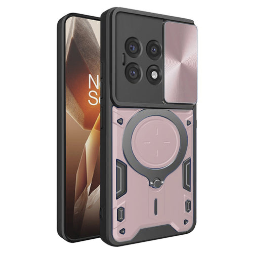 Husa pentru OnePlus 13R, Techsuit CamGuard Pro, roz auriu