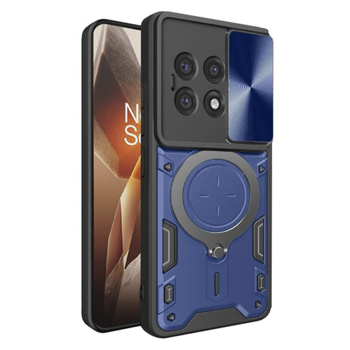Husa pentru OnePlus 13R, Techsuit CamGuard Pro, albastru